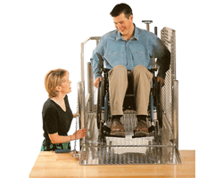 portable wheelchair lift