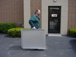 portable aluminum ramp