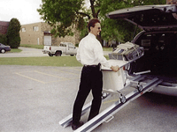 Delivery Van Loading Ramp