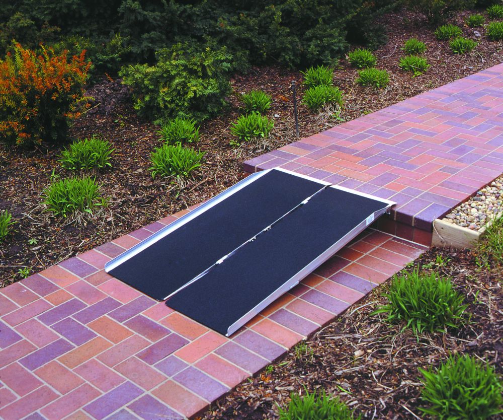 Aluminum Single fold Portable Ramp