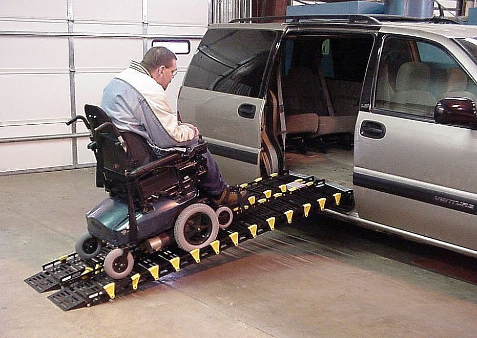 Aluminum Multi fold Reach Portable Ramp