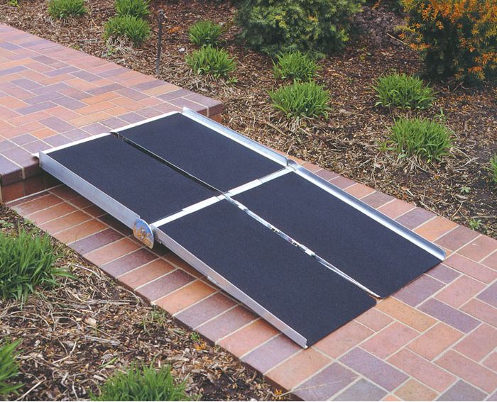 Aluminum Multi fold Portable Ramp