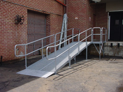 Handi Ramp Handrails Railings And Ada Compliant Handrail Systems Double Bar Handrails