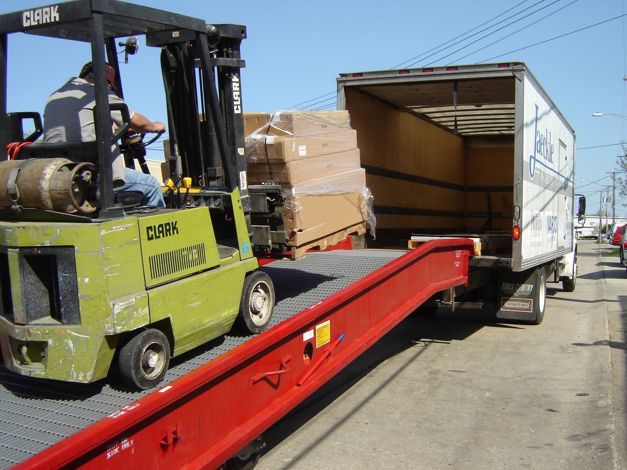 loading yard ramp