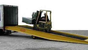 Steel Yard Ramp Yellow
